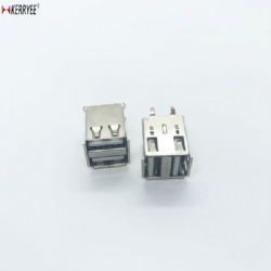 USB 2.0 A Female Dual Row Dip 180