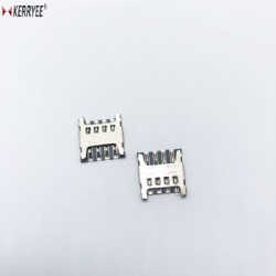 Micro SIM Card Connector PUSH&PULL 8Pin H1.5mm