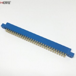 3.96mm Pitch Wire Solder Card Edge Connector With Flange