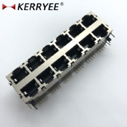 Modular Jack RJ45 8P8C 2*6P